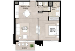 1 bedroom apartment